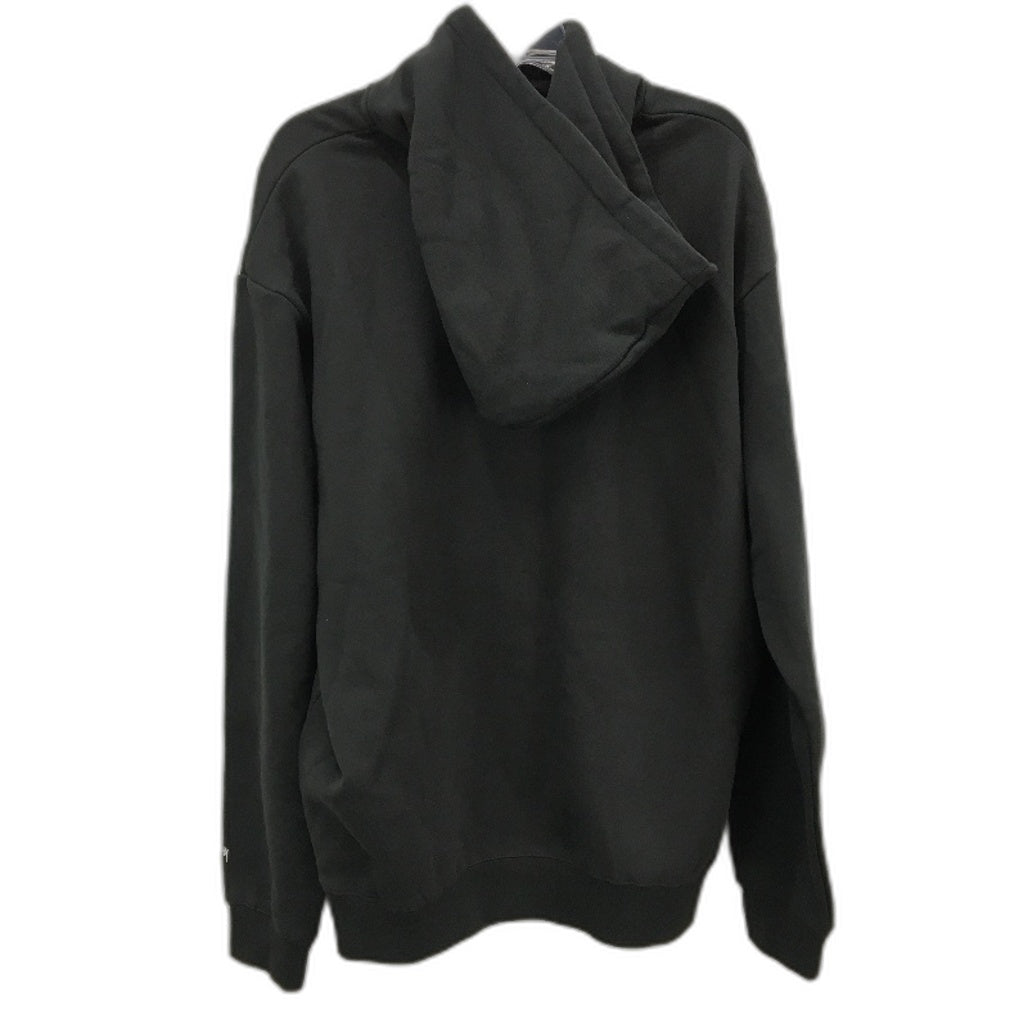 Stussy Dark Grey NYC Crew Long Sleeve Hooded Jumper Mens Size Large/XL NEW