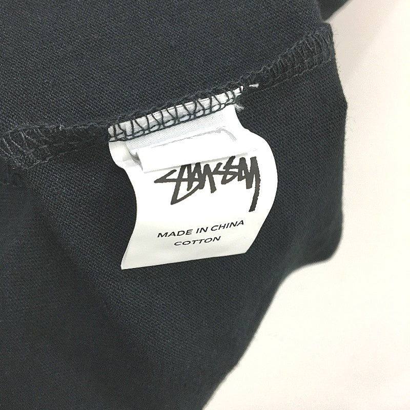 Stussy Fire Dice Classic Black White Logo Printed TShirt Mens Size 2XL NEW