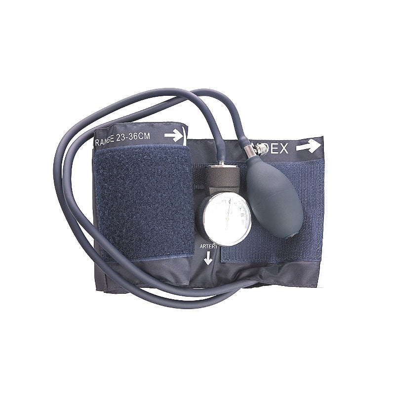 DJ Med Aneroid Sphygmomanometer 2 Handed Diagnostic Blood Pressure Monitor NEW