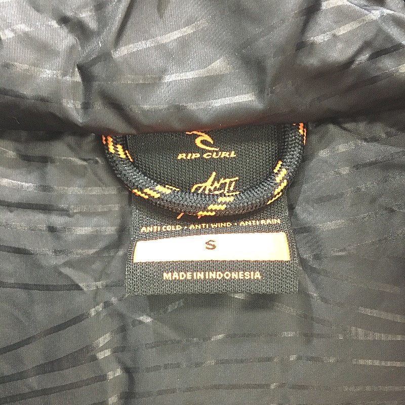 Rip Curl Black Anti Series Elite Hi Loft 600+ Down Hooded Puffer Coat Size S NEW