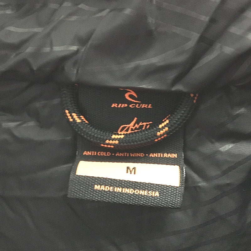 Rip Curl Black Anti Series Elite Hi Loft 600+ Down Hooded Puffer Coat Size M NEW