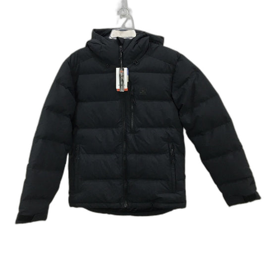 Rip Curl Black Anti Series Elite Hi Loft 600+ Down Hooded Puffer Coat Size L NEW