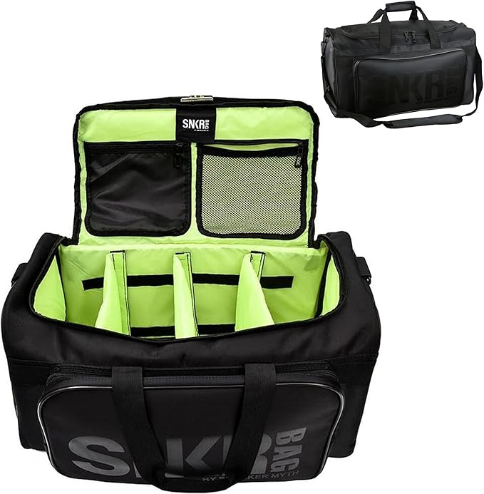 SNKR By Sneakermyth Gym & Sports Sprots Duffle With Adjustable Shoe Dividers NEW