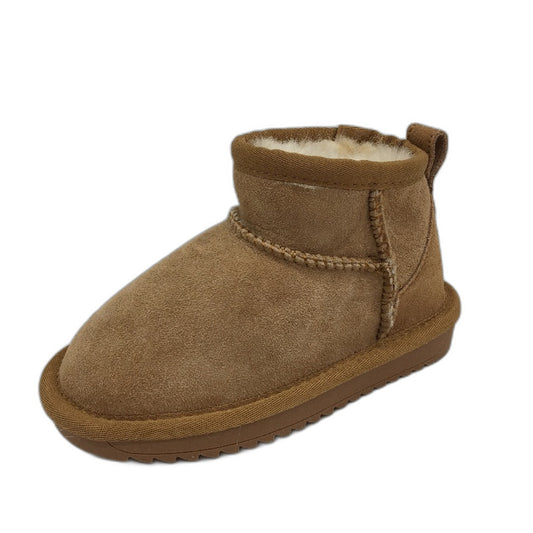 UGG BootsOz Shepherd  Australian Double Face Chesnut Sheepskin KIDS Size 8 NEW