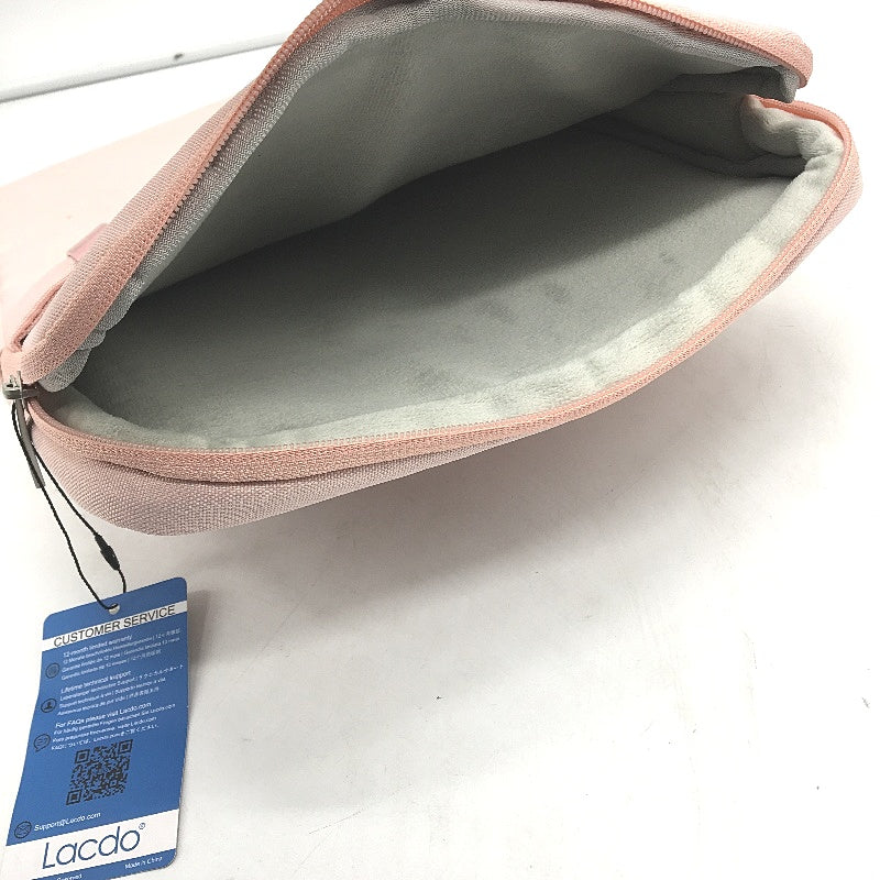 Lacdo 15.6 Inch Universal Laptop Sleeve Bag Protective Notebook Case Pink NEW