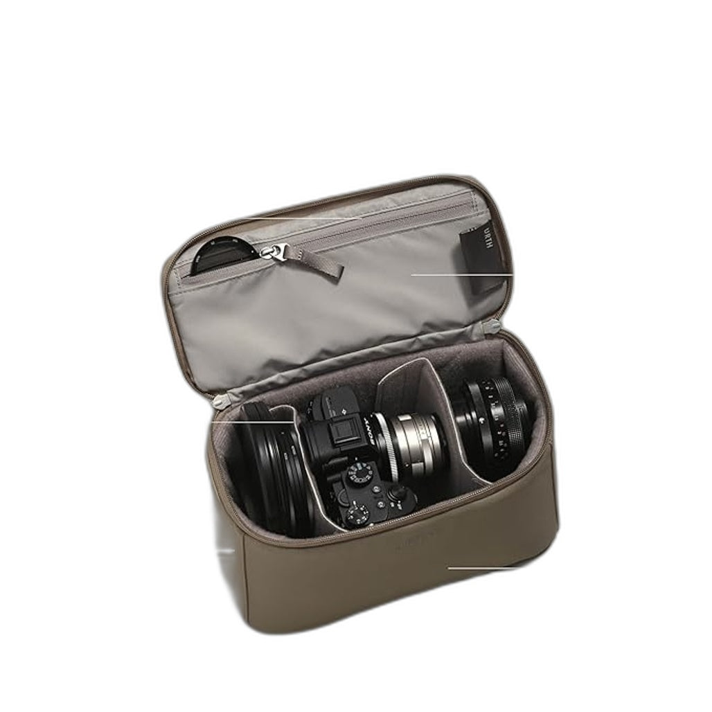 Urth Arkose 3.7L Camera Insert Bag Padded Water Resistant Case For DSLR SLR NEW