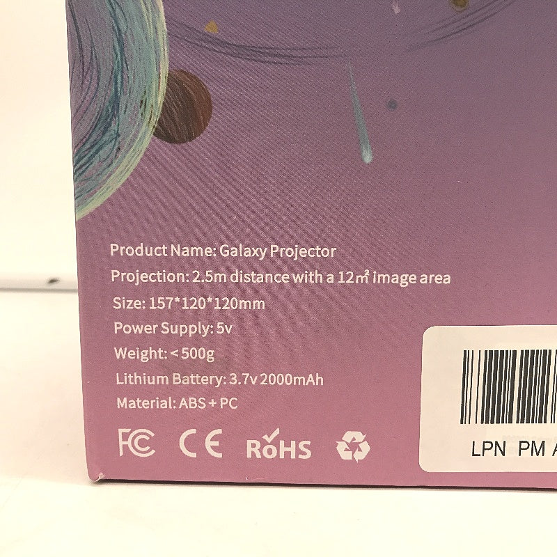 POCOCO Galaxy Star Projector With Replaceable Optical Film Discs Night Light