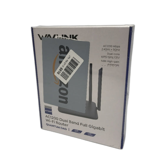 WAVLINK AC1200 Dual Band Full Gigabit WiFi Router 2 4GHz Up To 1200Mbps NEW