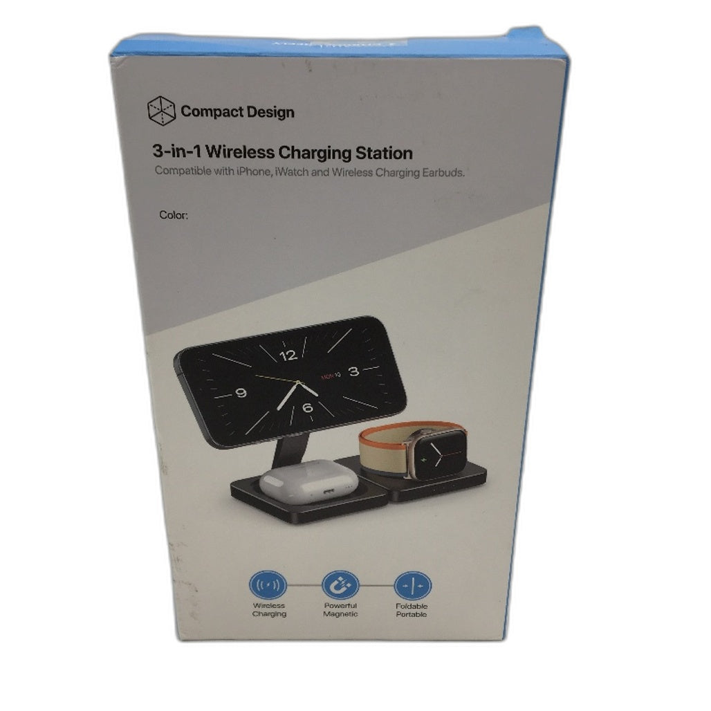Compact Design Foldable 3 In 1 Wireless Charging Station Magsafe Charger Airpods