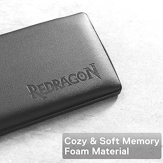 Redragon Meteor Standard Computer Keyboard Wrist Rest Pad Ergonomic Memory Foam