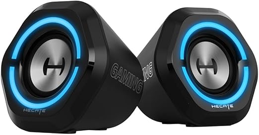 HECATE By Edifier G1000 Gaming Dual Speaker Stereo System RGB Light Effect Black