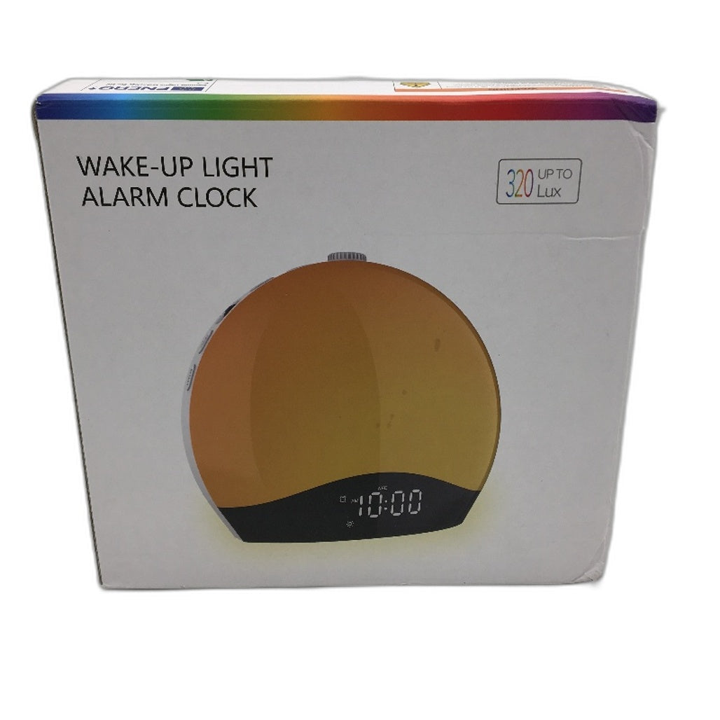 Wake Up Light Sunrise Alarm Clock With Bluetooth Speaker Sound Machine FM Radio