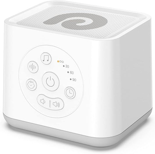 Dreamegg White Noise Sleep Sound Machine Natural Soothing Lullabies With Timer