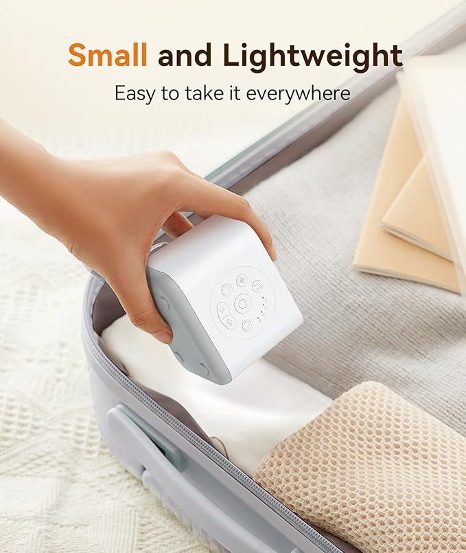 Dreamegg White Noise Sleep Sound Machine Natural Soothing Lullabies With Timer