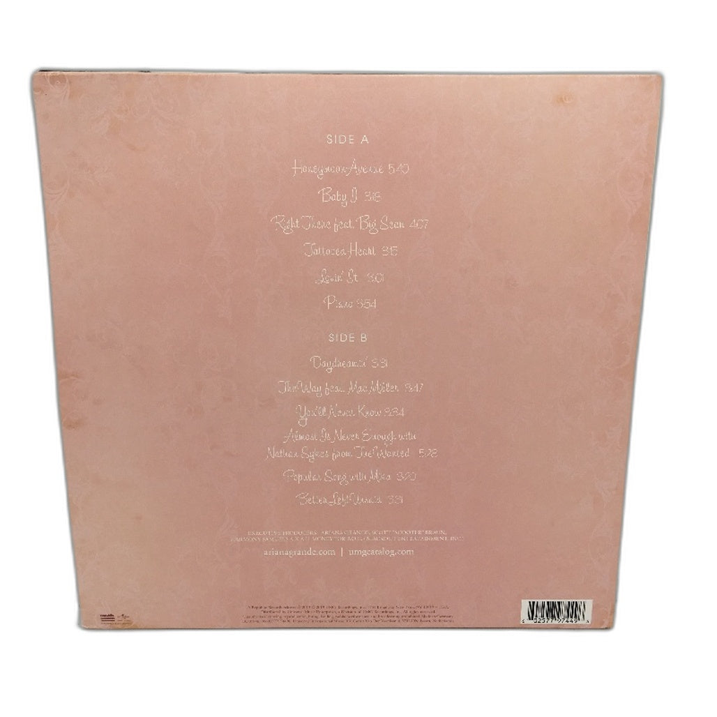 Republic Records Ariana Grande Album Yours Truly Vinyl Records Disc R&B