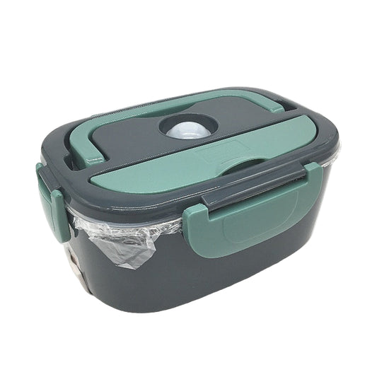 1.5L Electric Bentou Lunchbox with Insulated Carrybag in Grey Green NEW