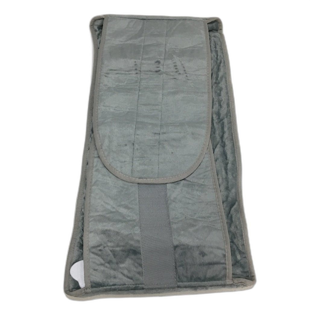 Soft Fleece 5 Heat Setting Light Grey Body Heating Pad 60x30cm NEW