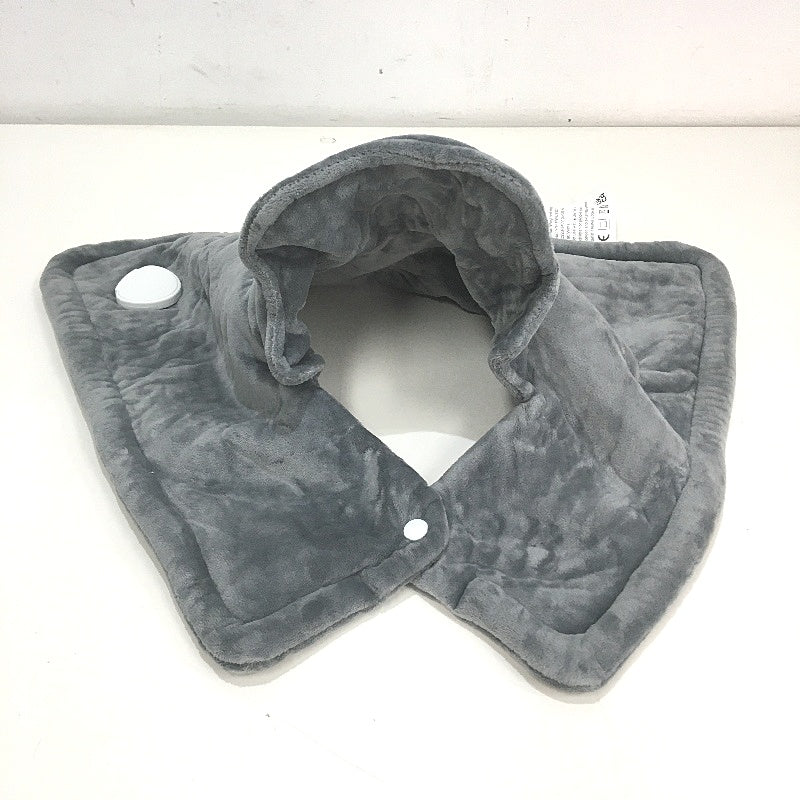 Blue Soft Fleece Weighted Heating Pad for Neck and Shoulder 42x58cm NEW
