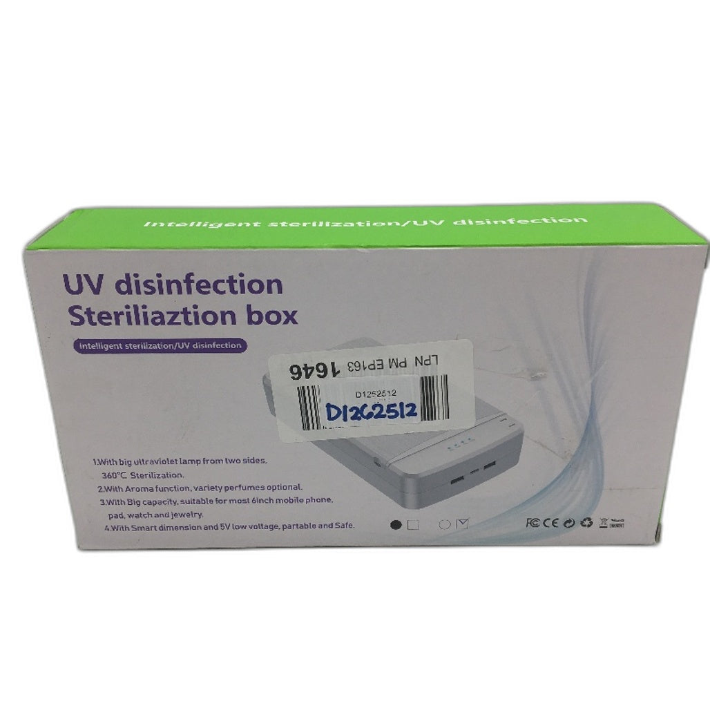 Portable Nail Tool Blue Light UV Disinfection Sterilisation Box NEW