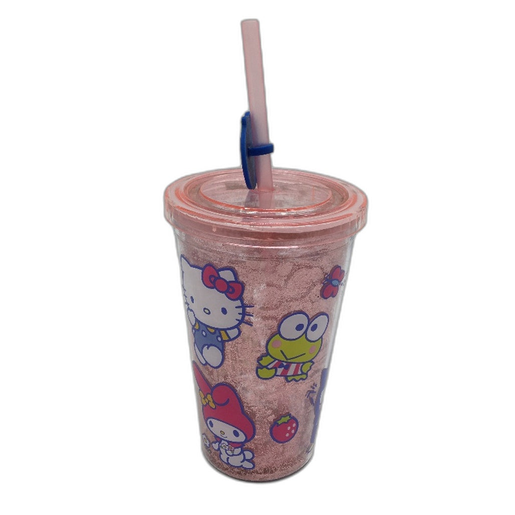Sanrio Hello Kitty and Friends Travel Cup and Beauty Headband Bundle NEW