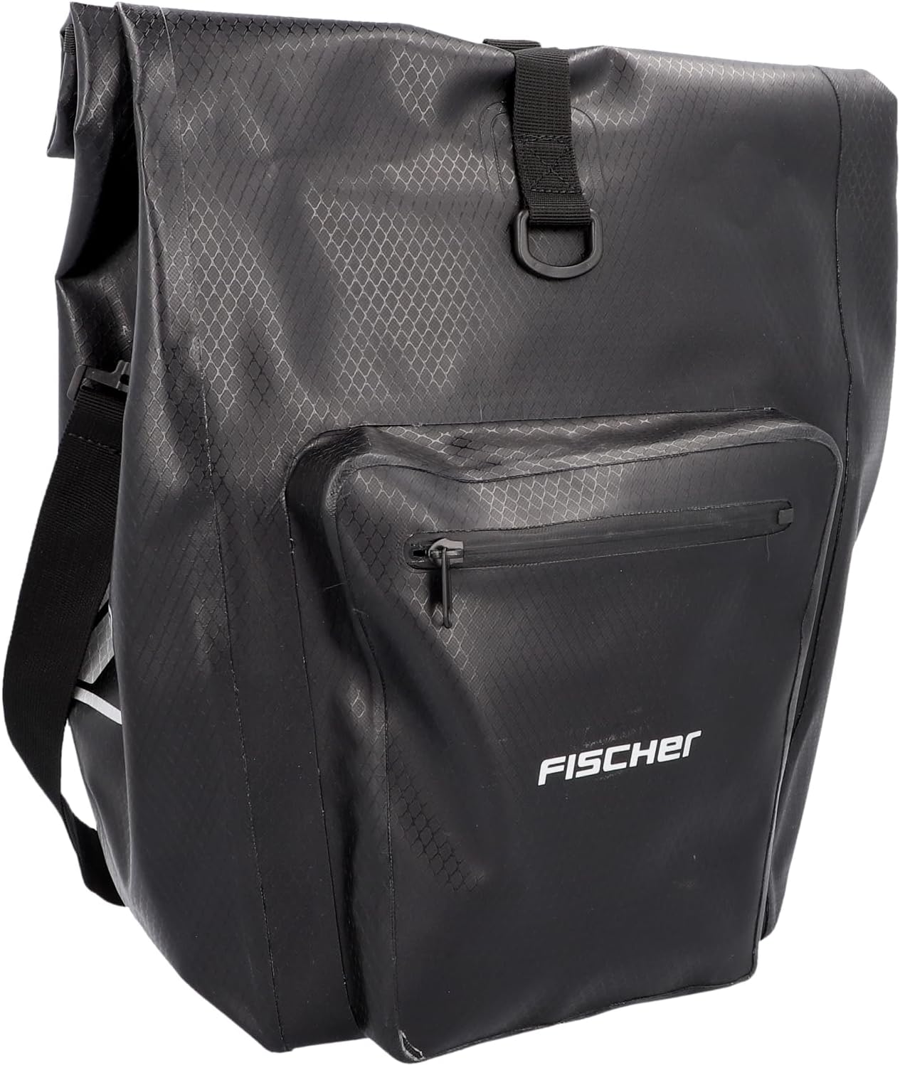 Fischer Terra Plus 30L Quick Lock Waterproof Black Pannier TPU Bike Bag NEW