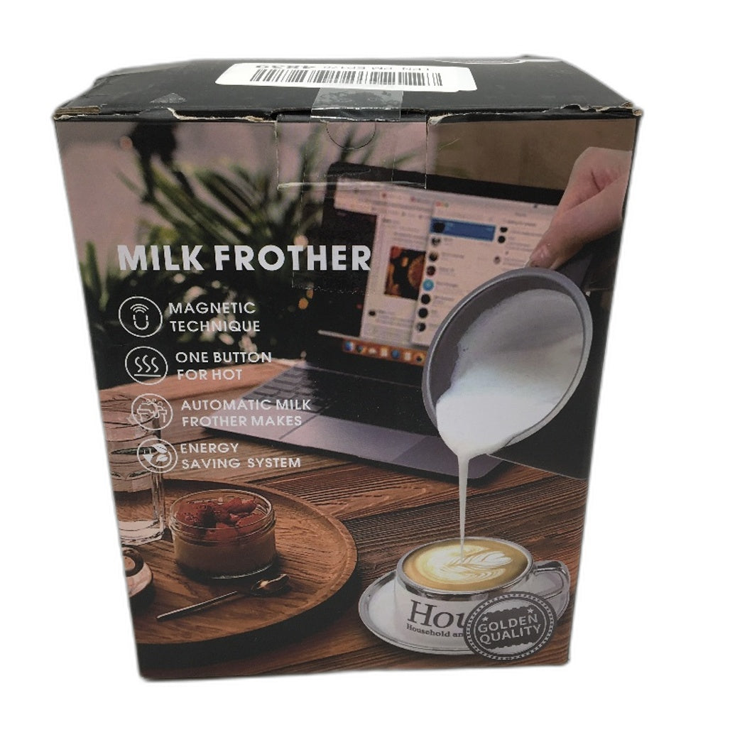 Electric Milk Frother 4-in-1 Frother & Steamer 430ml Automatic Foam Maker