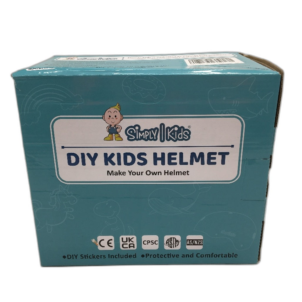 Simply Kids Pink Bike Helmet With DIY Decoration Stickers Kids Size Small