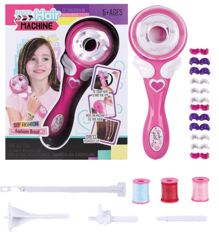 Electric Braiding Machine Hair Braider Fashion Salon Toy Hairstyle Device
