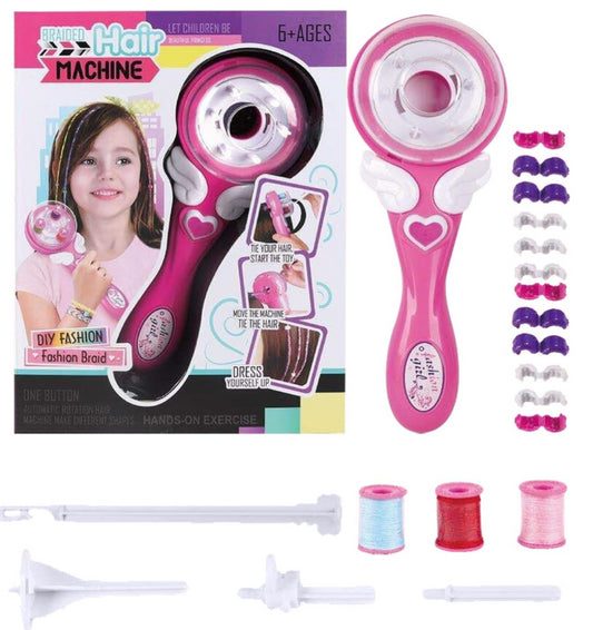 Electric Braiding Machine Hair Braider Fashion Salon Toy Hairstyle Device