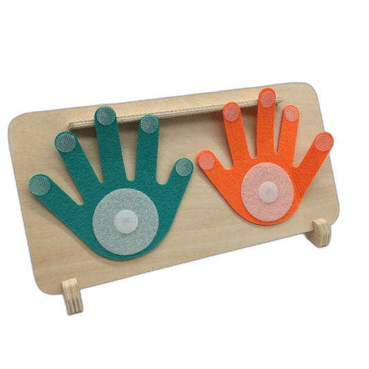 Preschool Learning Counting Palm Toy Educational Number Math Toy