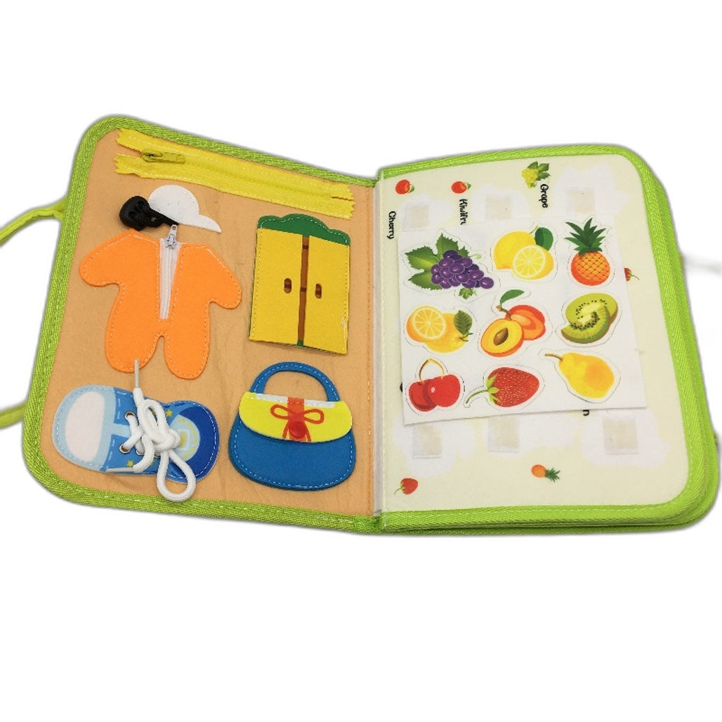 Animal Educational Busy Book Toy For Babies Toddlers Learning Activities