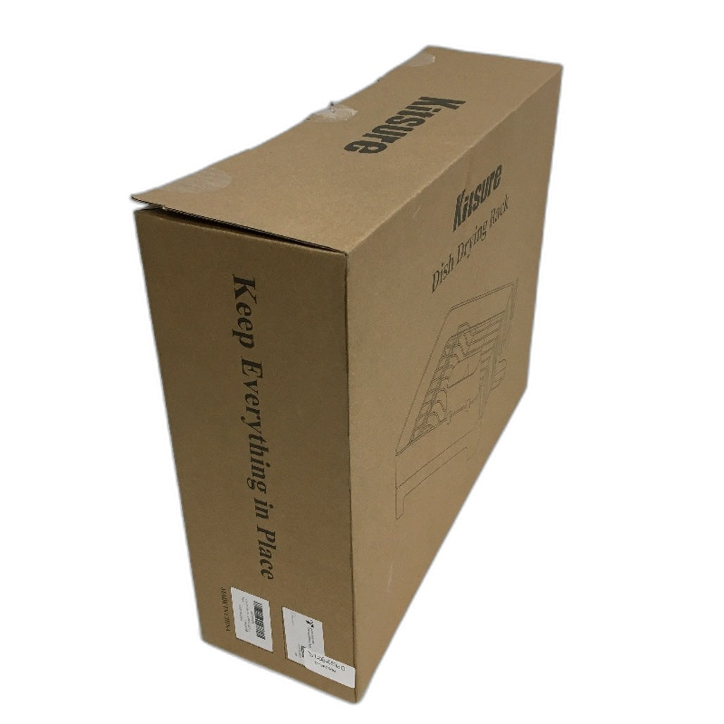 Kitsure Dish Drying Rack Kitchen Counter Stainless Steel Dish Drainer Oganiser