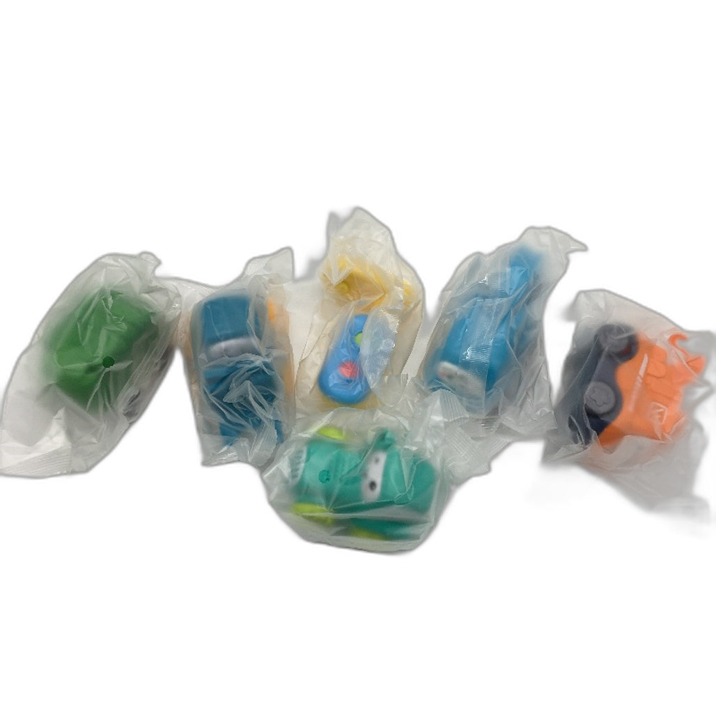 Alasou 7 Piece Baby Cartoon Car Toys With Playmat/Storage Bag