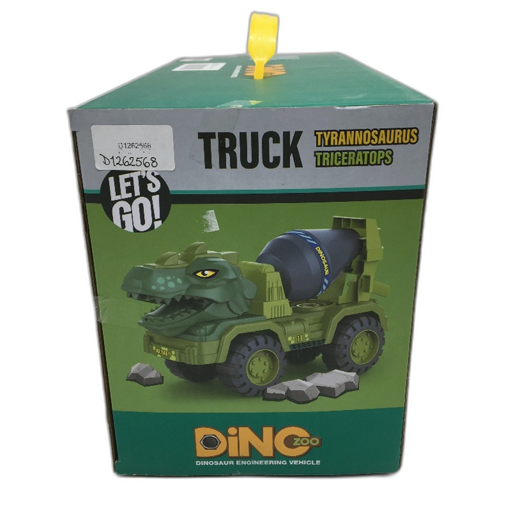 Funsure Dinosaur Triceratops Truck Toy Big Dino Transport Cage With Play Mat