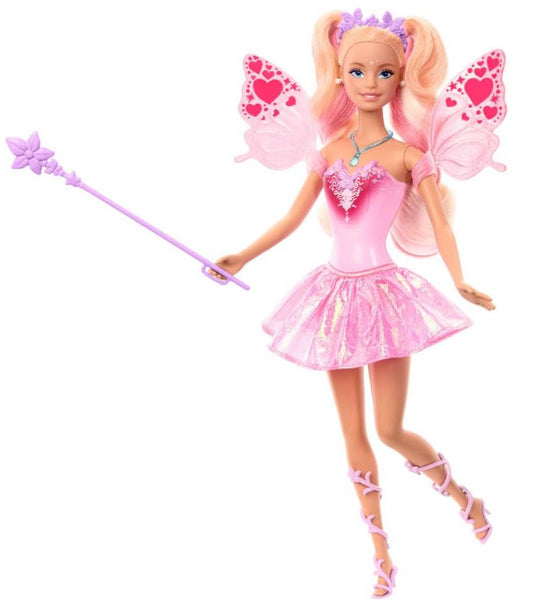 Barbie Fairy Doll With Toy Wand & Fashion Accessories Fantasy Theme