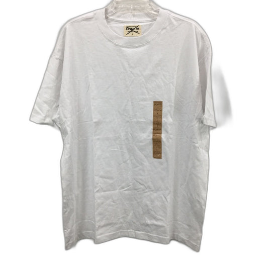 General Pants Co White 100% Cotton O.G. Skate Classic Tee Mens Size Large