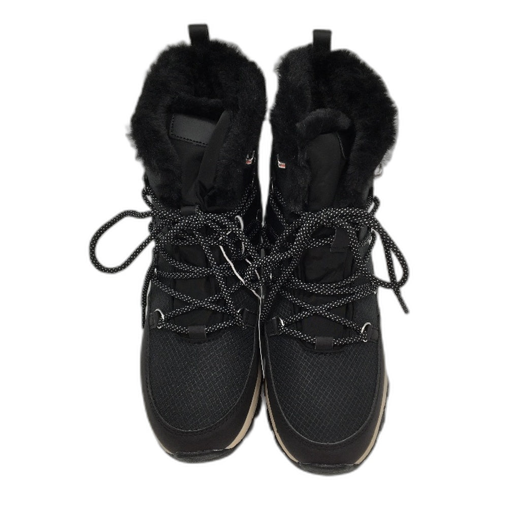 Crane Snow Extreme Thermoboots Warm Boots Fleece Lined Black Womens Size 9 NEW