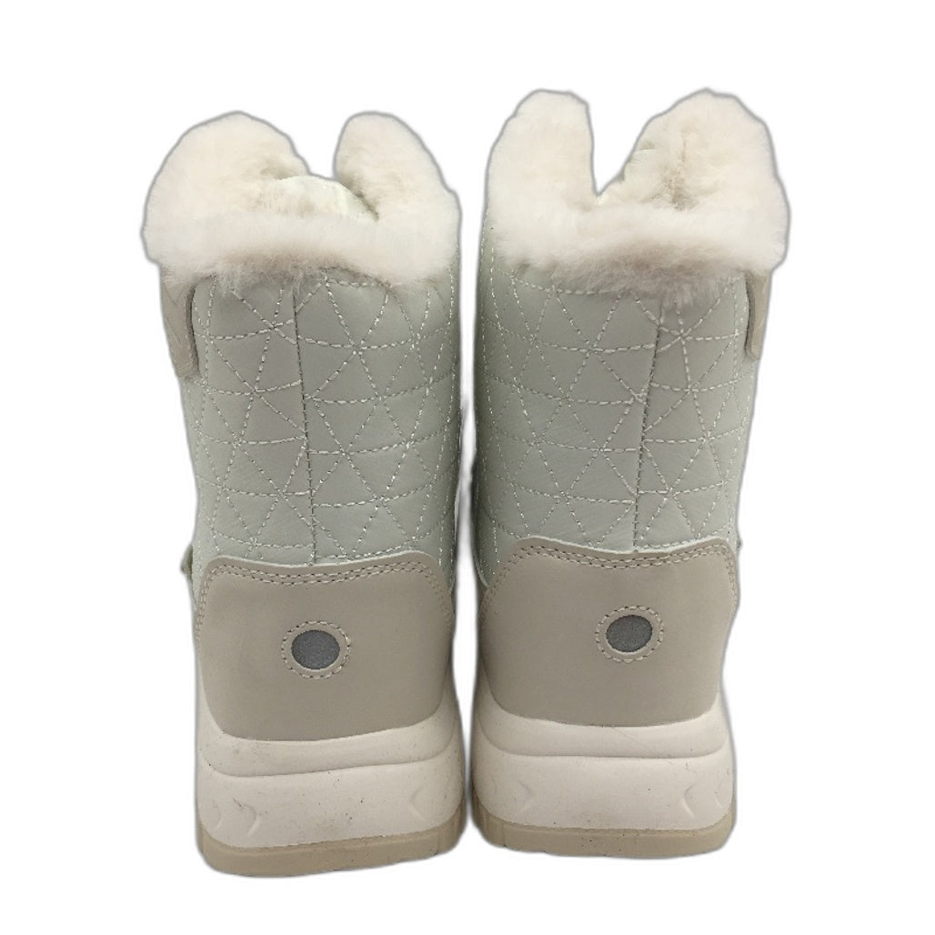 Crane Snow Extreme Thermoboots Warm Boots Fleece Lined White Womens Size 7 NEW