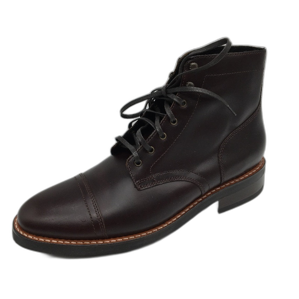 Thursday Boot Company Dark Brown Leather Lace Captain Boots Mens Size US 13 NEW