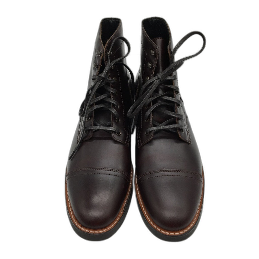 Thursday Boot Company Dark Brown Leather Lace Captain Boots Mens Size US 13 NEW