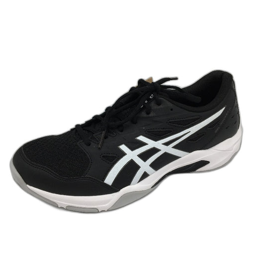 Asics Black Gunmetal Gel-Rocket Non Mark Sneakers Mens Size US 9.5 EUR 43.5 NEW