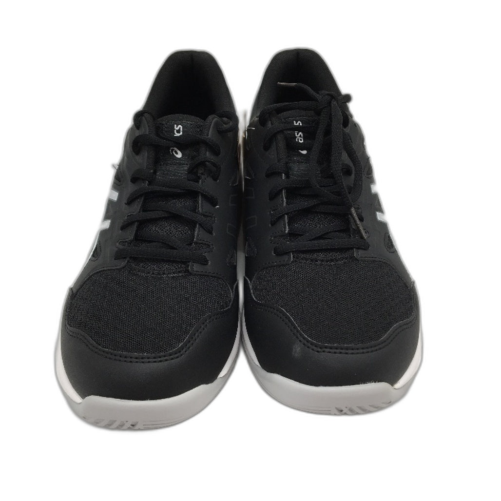 Asics Black Gunmetal Gel-Rocket Non Mark Sneakers Mens Size US 9.5 EUR 43.5 NEW