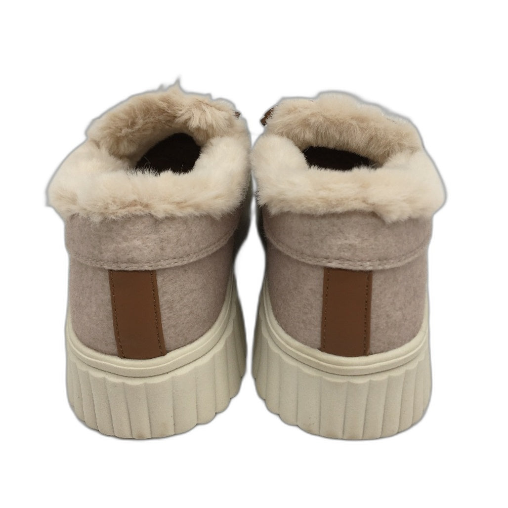 Skechers Memory Foam Cozy Ojai Faux Wool Moccasin Slippers Ladies Size 9.5 NEW