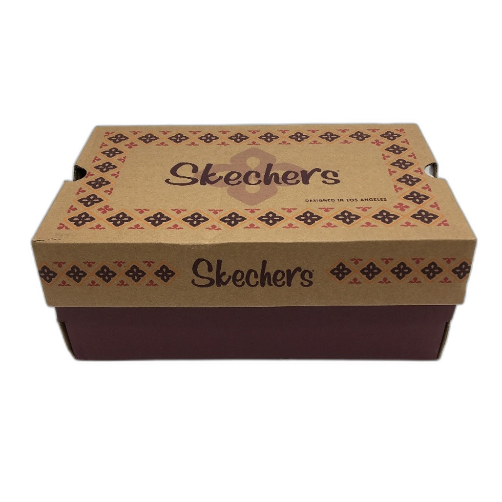 Skechers Memory Foam Cozy Campfire Black Faux Fur Slippers Ladies Size 6 NEW