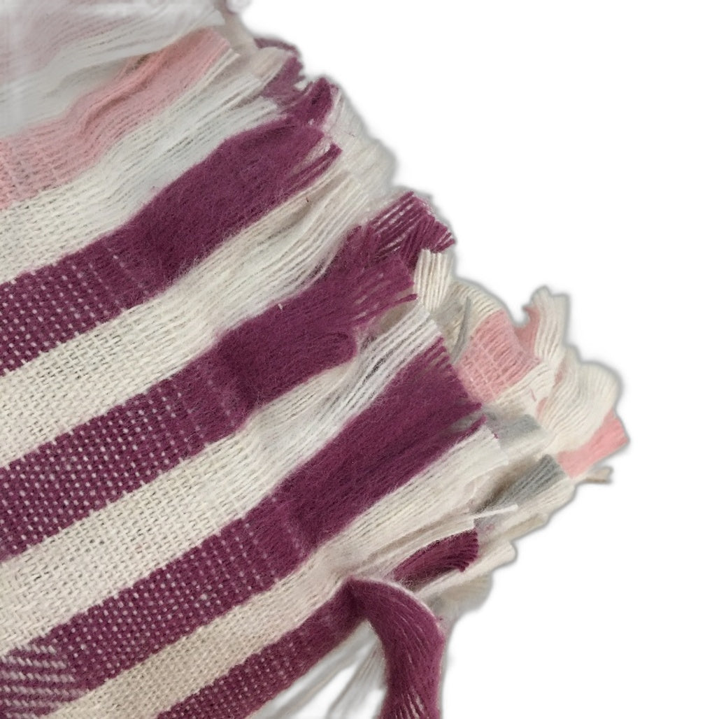 Kirkton House Multicoloured Check Soft Cotton Lightweight Throw Blanket NEW