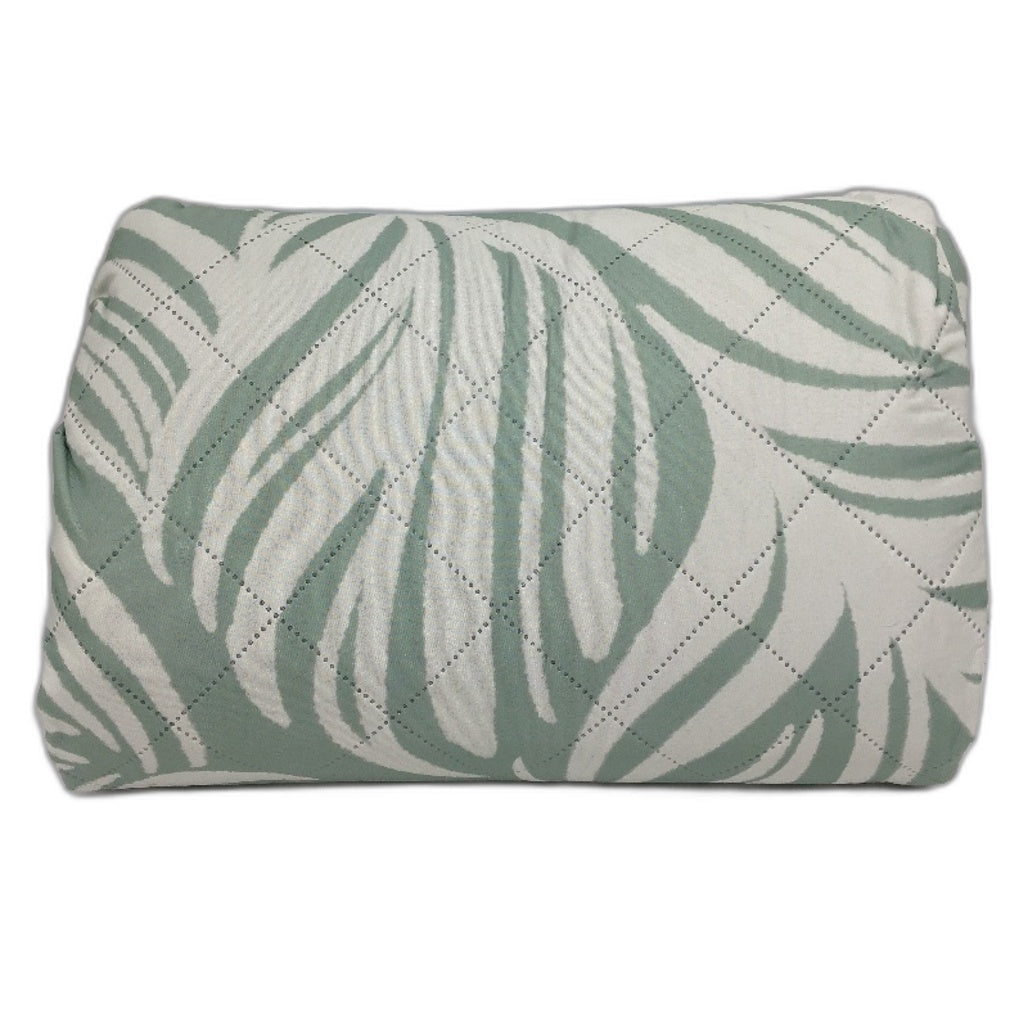 Foldable Green Leaf Pattern Water Resistant Backing Beach Picnic Mat 200cm NEW