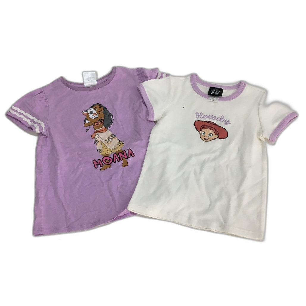 Target Disney Miffy Belle Mixed Character 6 Piece Clothing Pack Girls Size 4 NEW
