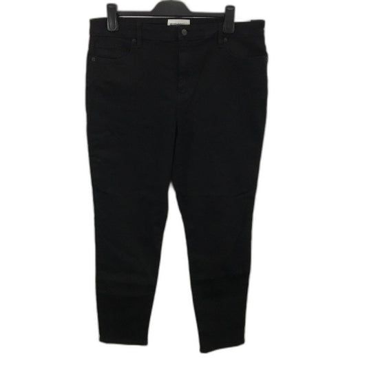 Riders By Lee Black Mid Ankle Skimmer Skinny Crop Denim Jeans Ladies Size 18 NEW