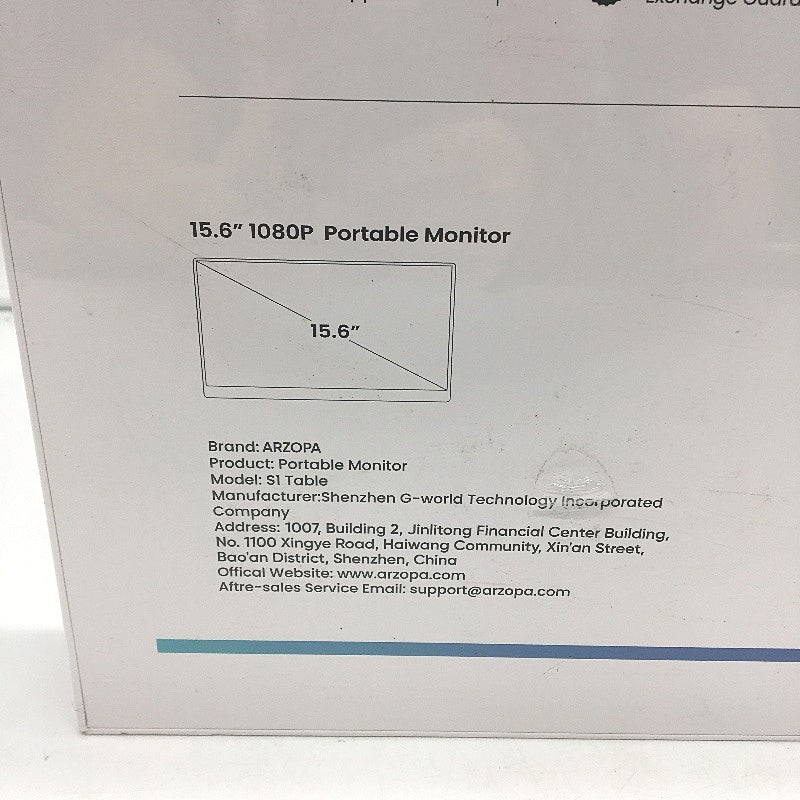 Arzopa S1 Table 15.6 Inch 1080P FHD USB-C HDMI HDR Portable Monitor NEW