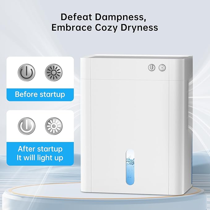 PC-450C 156oz Ultra Quiet Autio Shut Off Energy Efficient Dehumidifier NEW